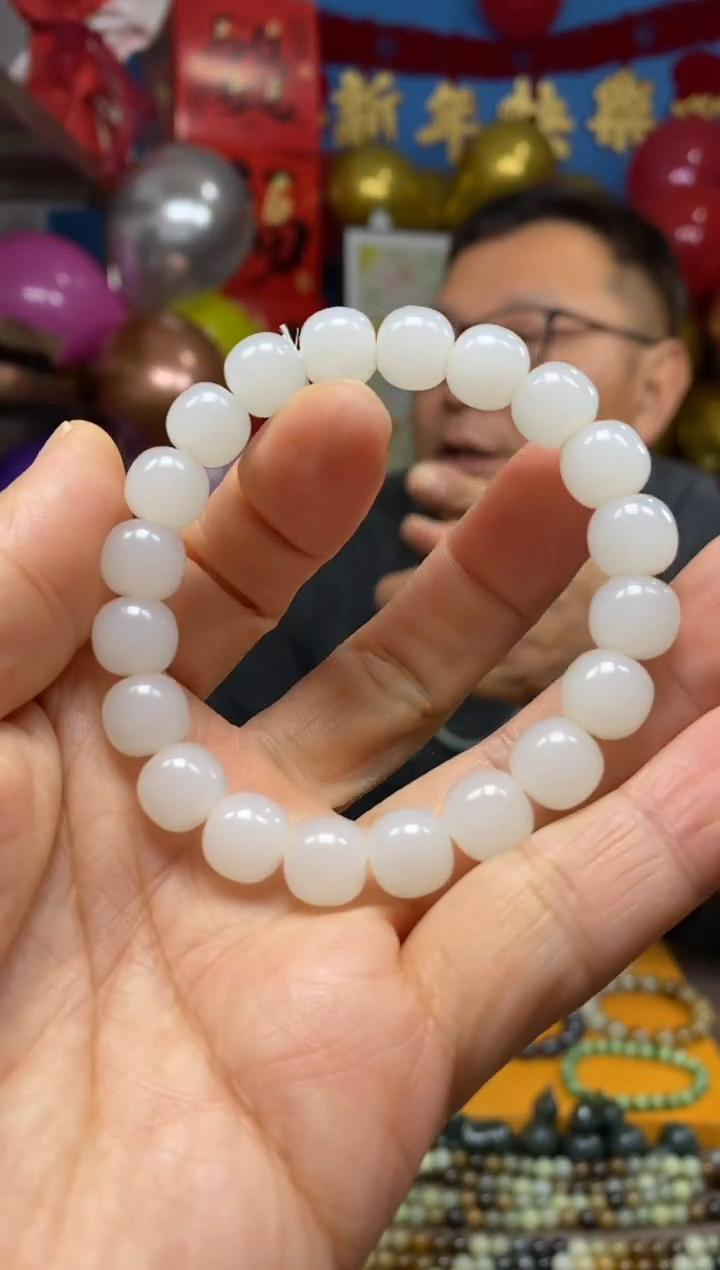 未镶嵌手链和田玉颜色多样性发货拍一发一