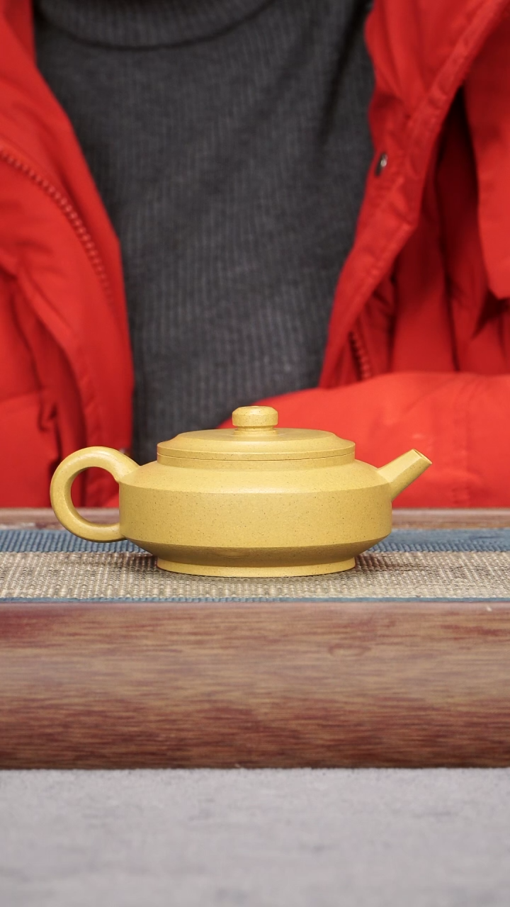 【闪购商品】紫砂茶壶黄金段 仲芳周盘