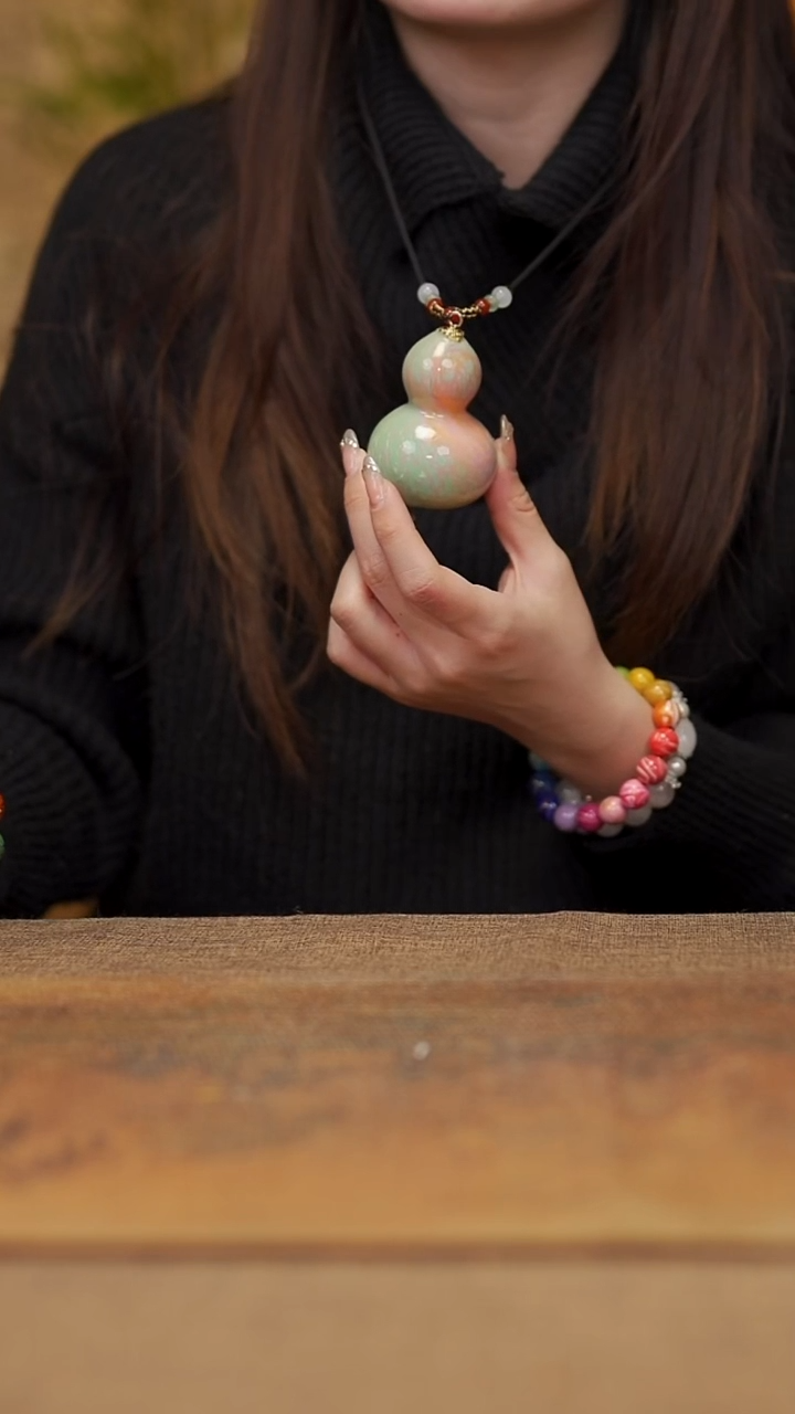 【闪购商品】345 宴禾堂大漆脖挂葫芦68