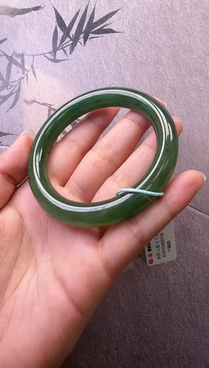 【闪购商品】和田玉（碧玉）手镯未镶嵌手镯