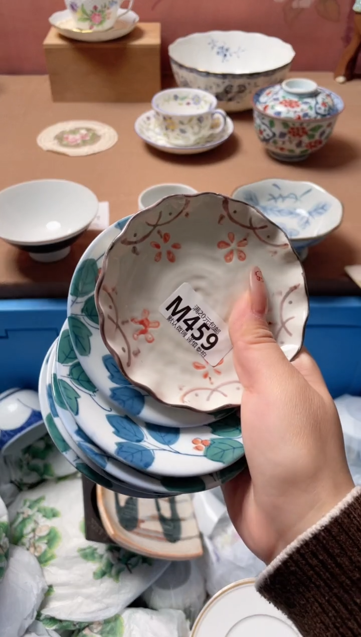 瓷片树瓷器瓷器M459