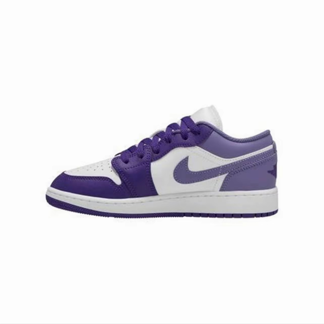 NIKE/耐克AJ1葡萄紫GS透气运动柔软休闲鞋553560551
