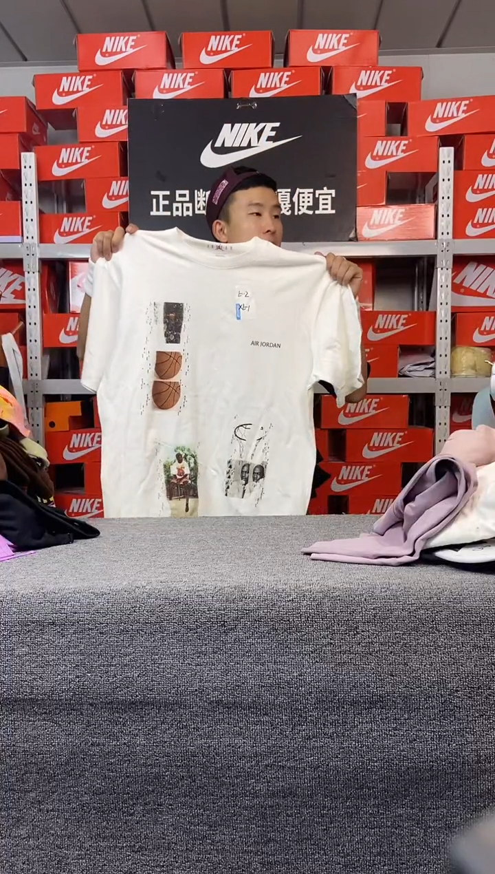 白短袖 瑕疵直播间过款 尺码175L