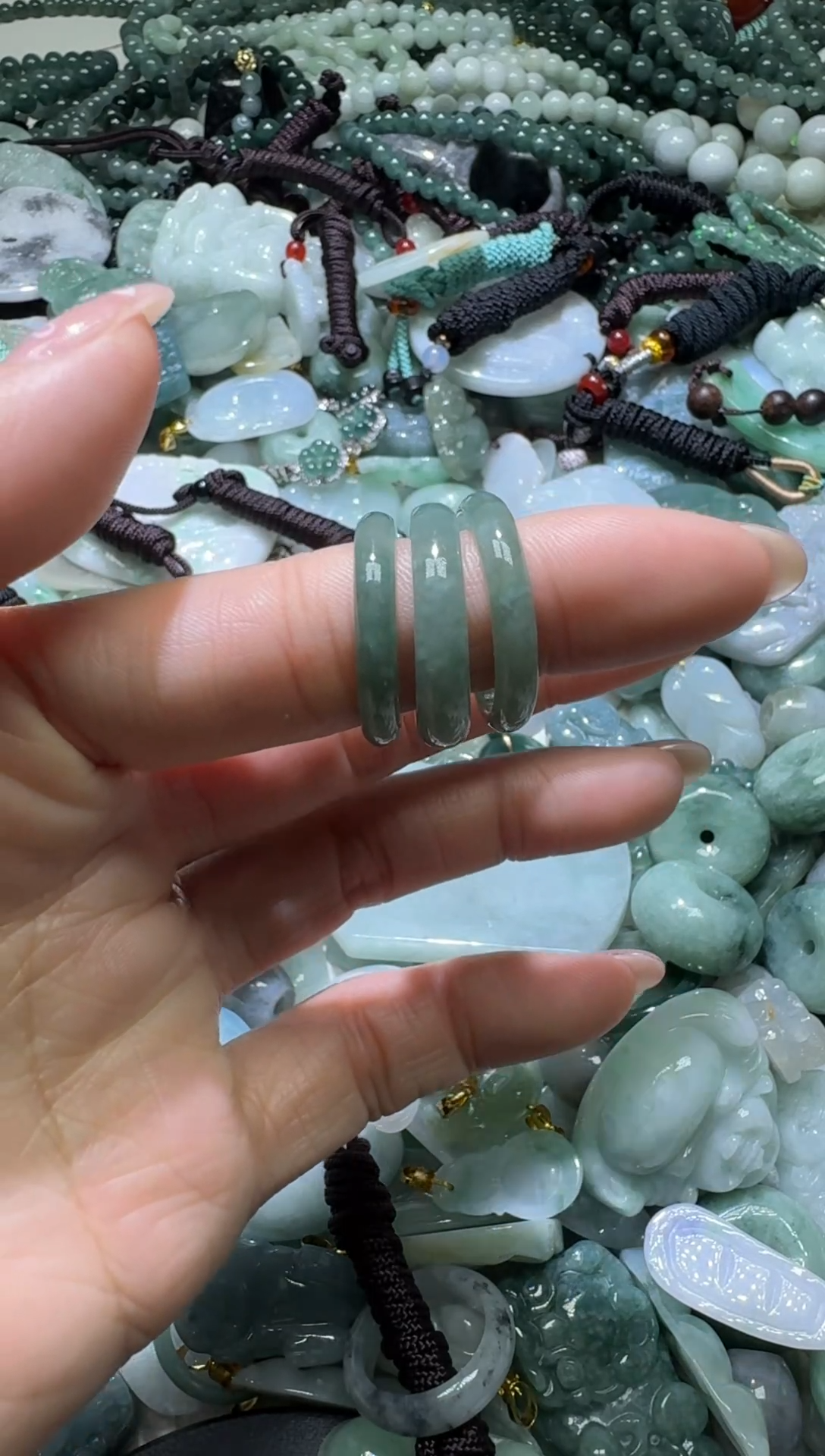 吊坠(不含链)未镶嵌翡翠1