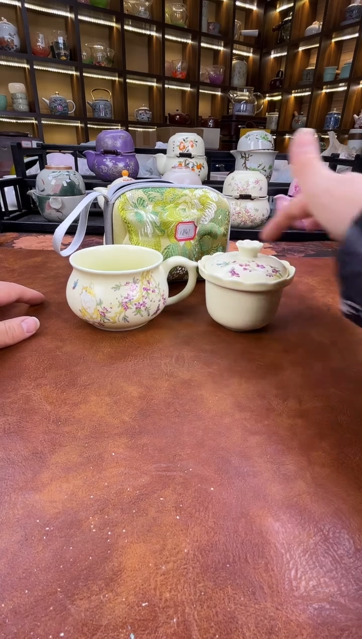 .桃花猫咪茶咖杯