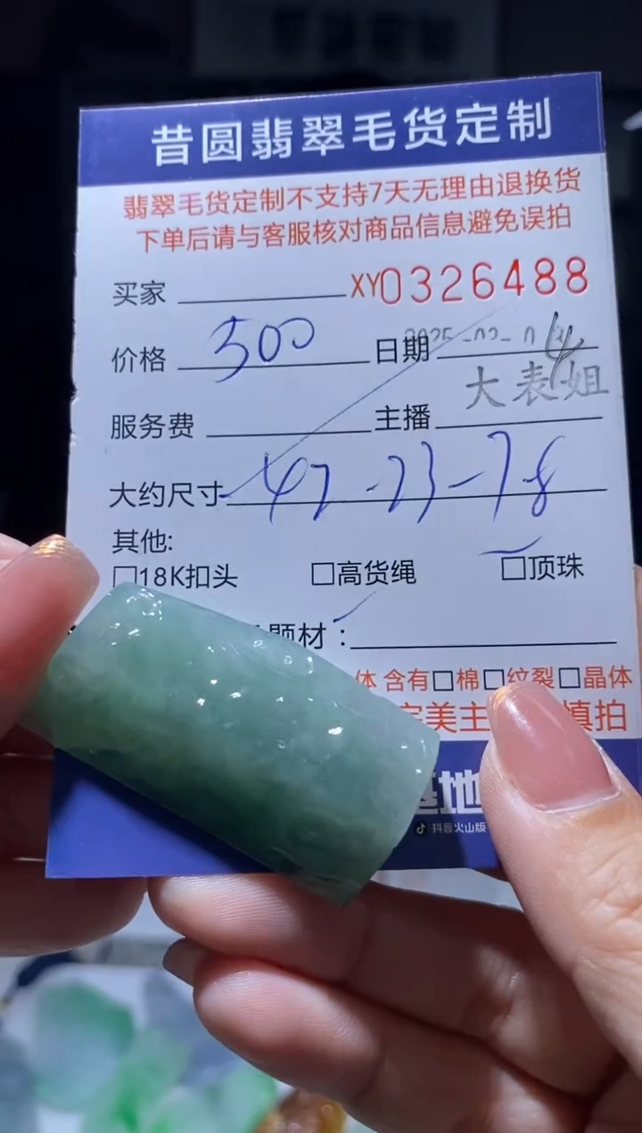 【闪购商品】翡翠颈饰未镶嵌翡翠326488