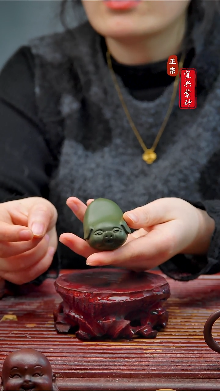 紫砂茶宠宜兴紫砂茶宠摆件