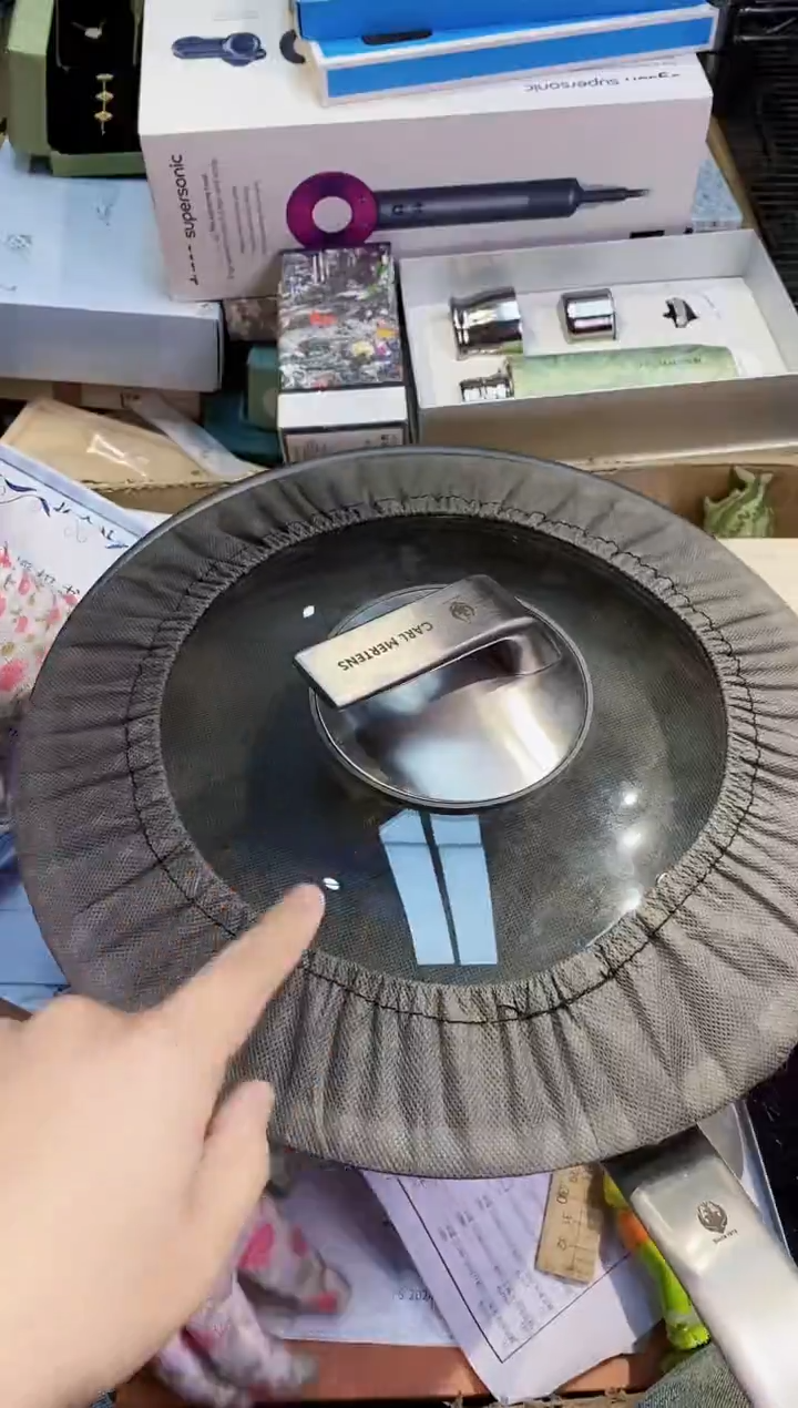 【闪购商品】瓷片32cm纯钛不粘大炒 锅.