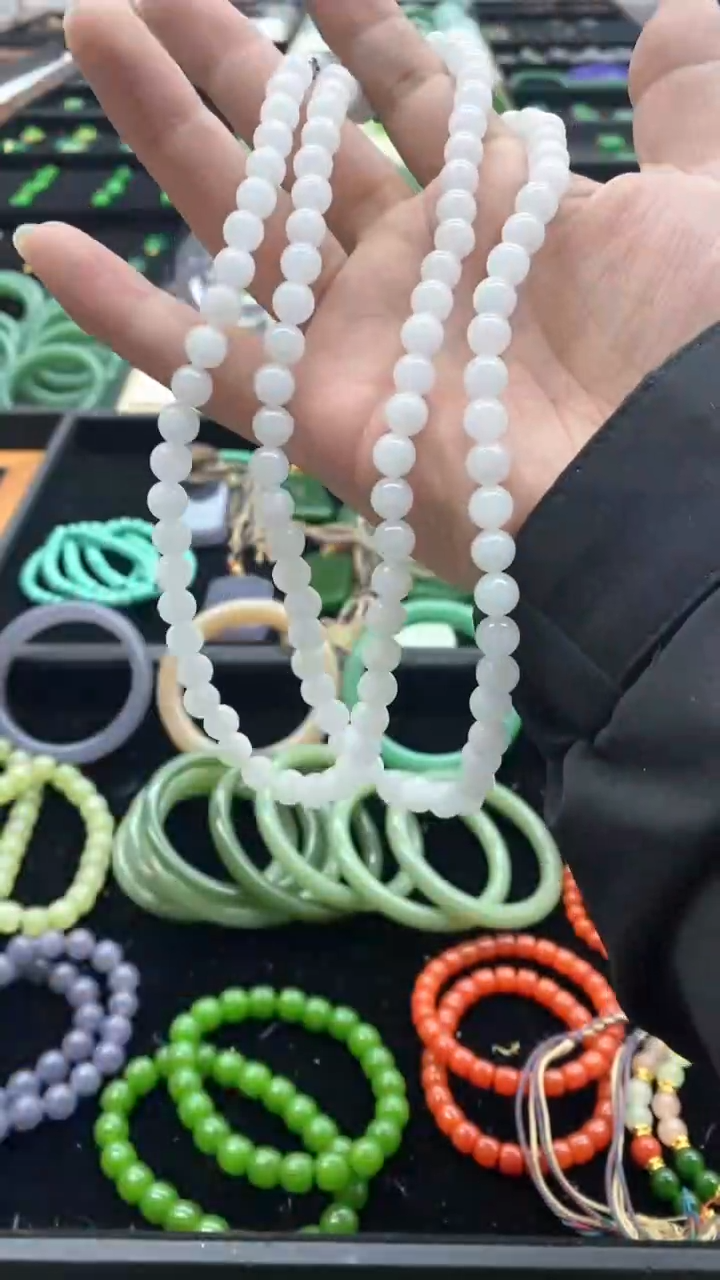 【闪购商品】和田玉未镶嵌项链7-8