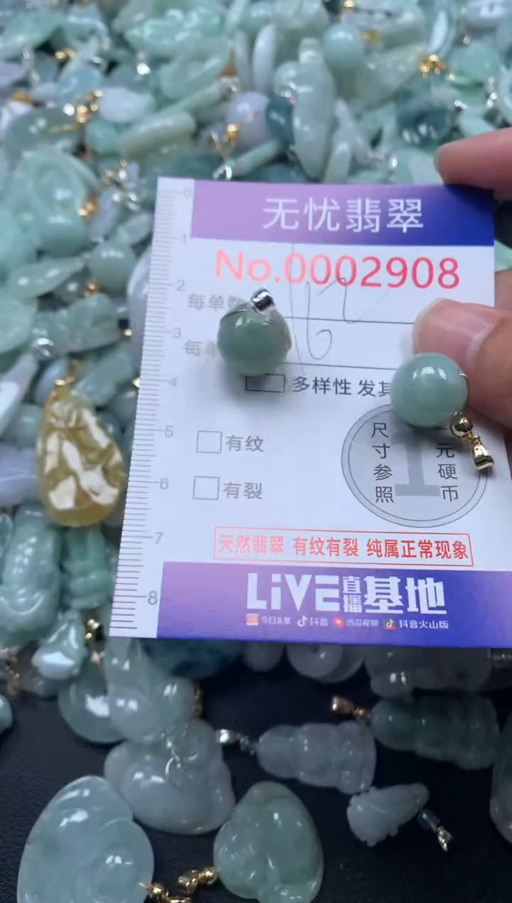 颈饰未镶嵌翡翠2908