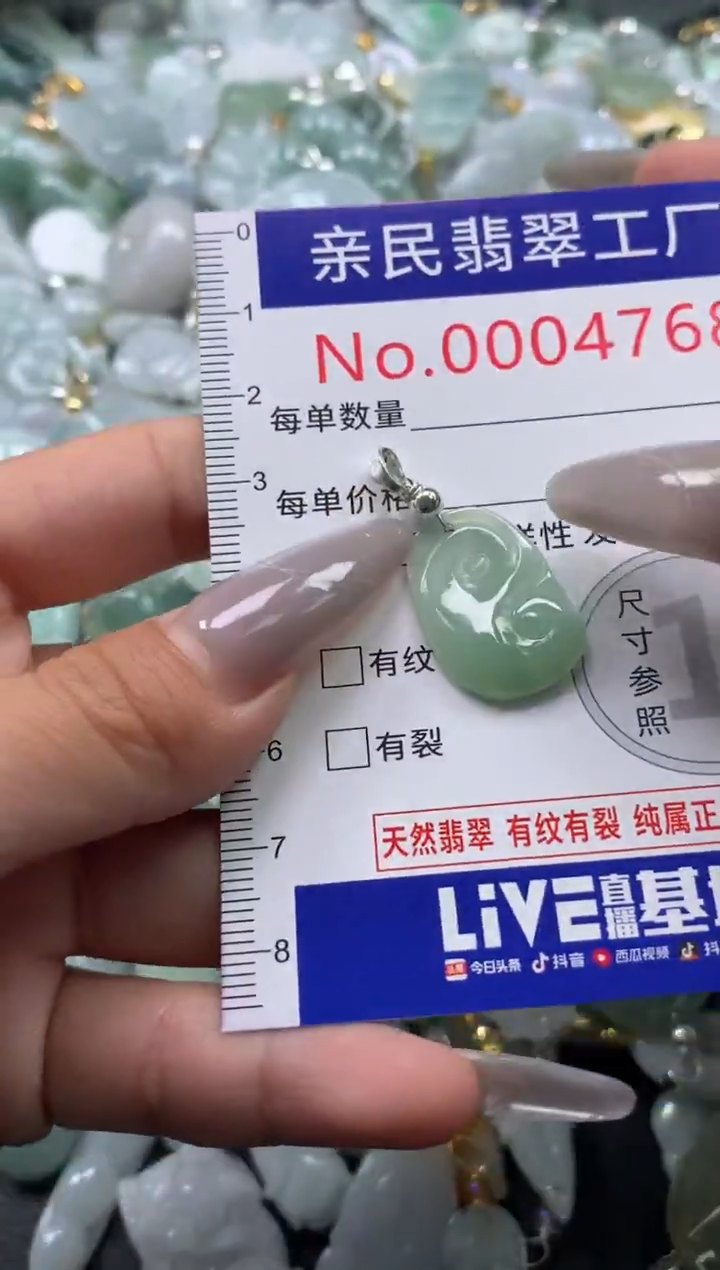 颈饰未镶嵌翡翠4768