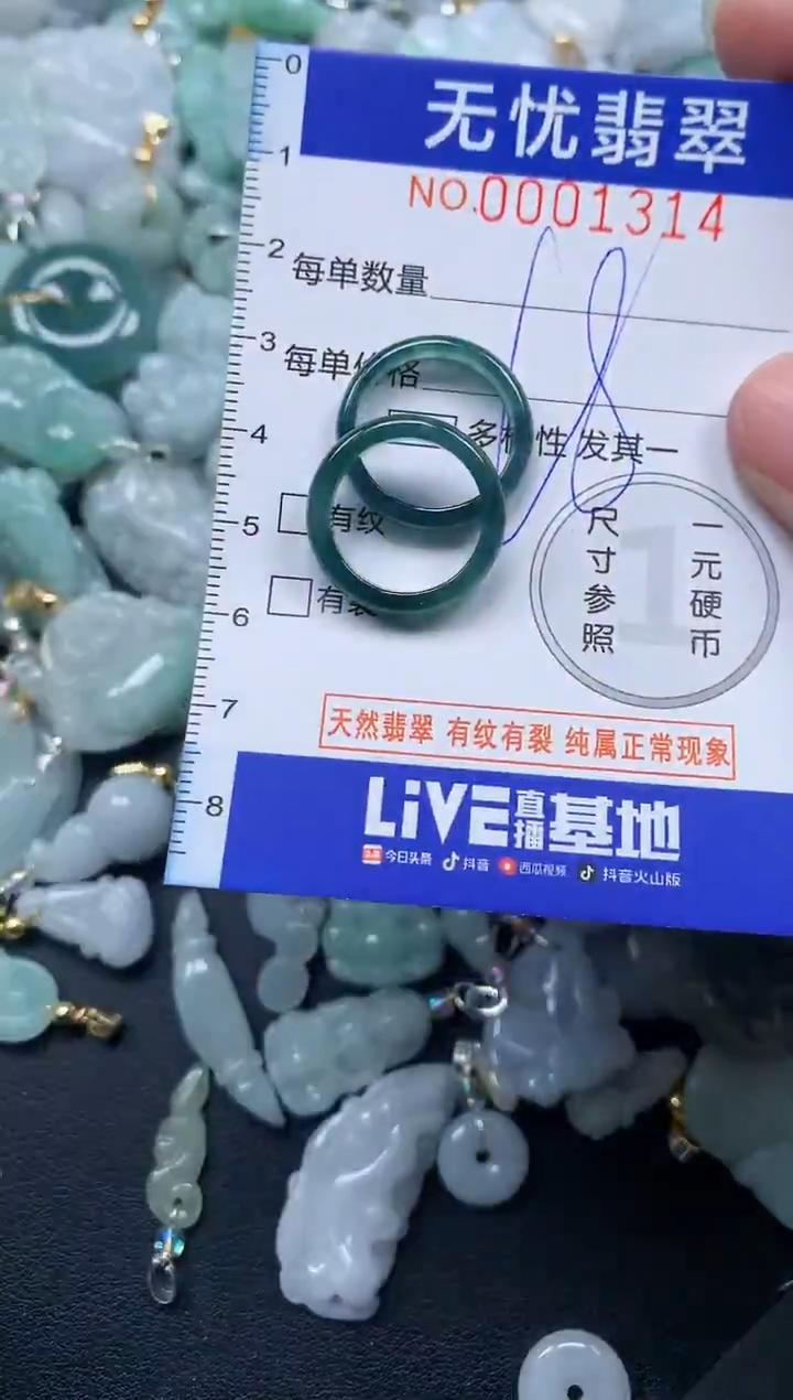 颈饰未镶嵌翡翠1314