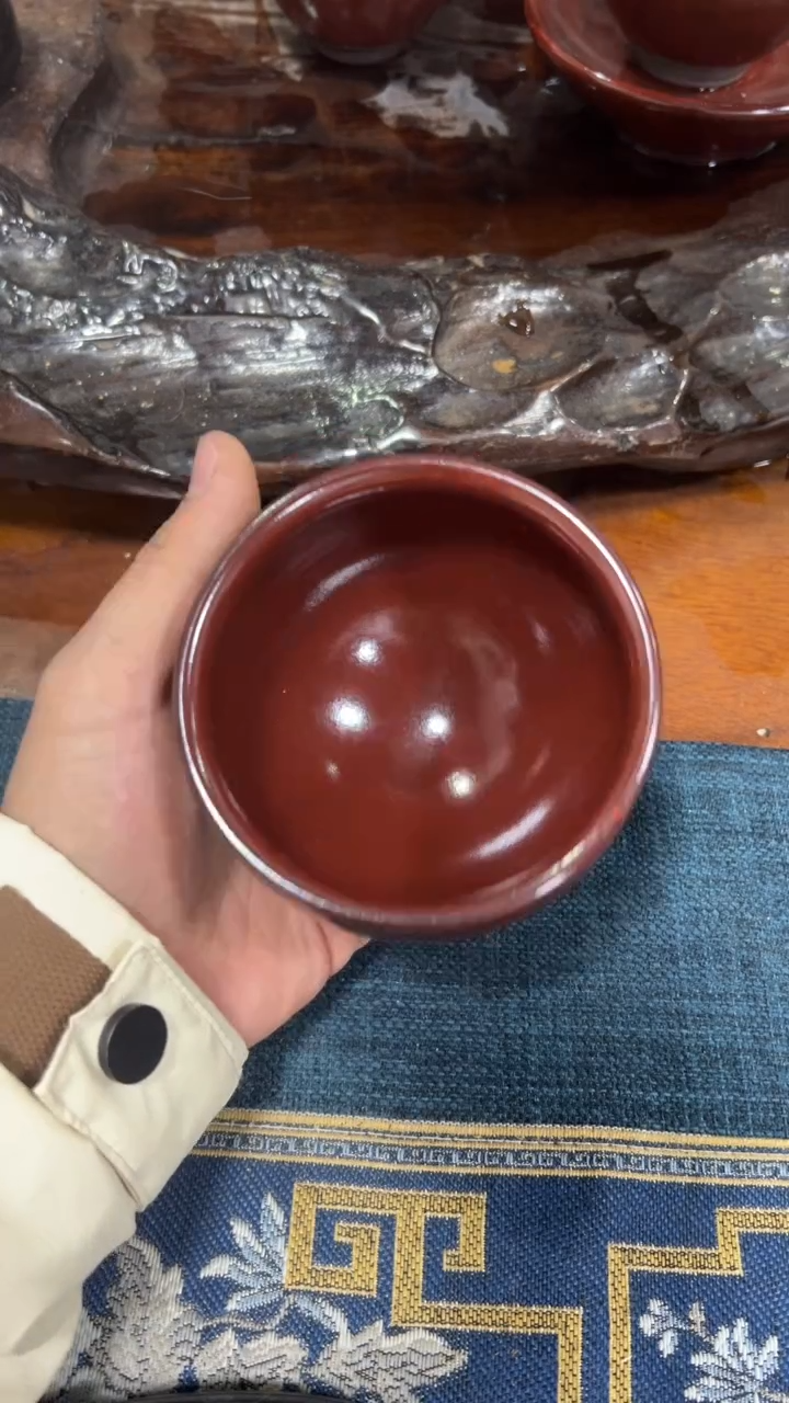 【闪购商品】茶盏名家谢长旺建盏（带证书礼盒）30