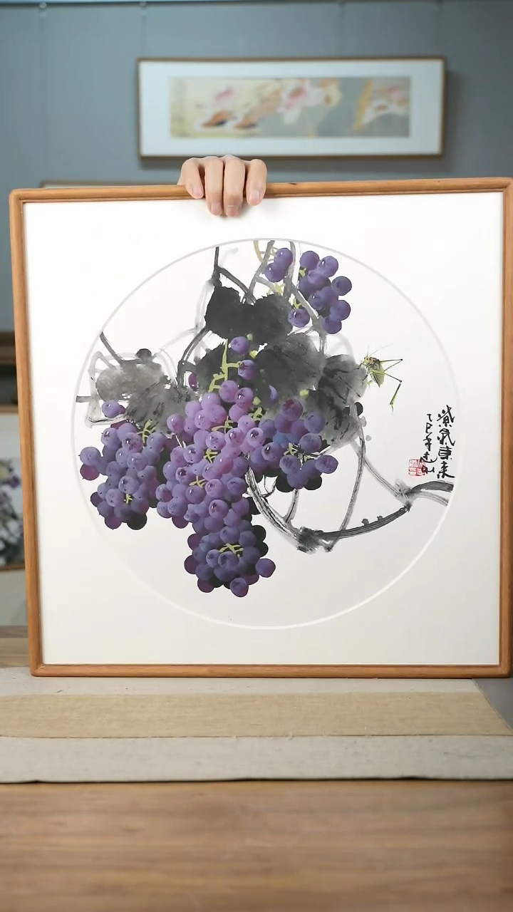 【闪购商品】书法协会会员老师带框作品-