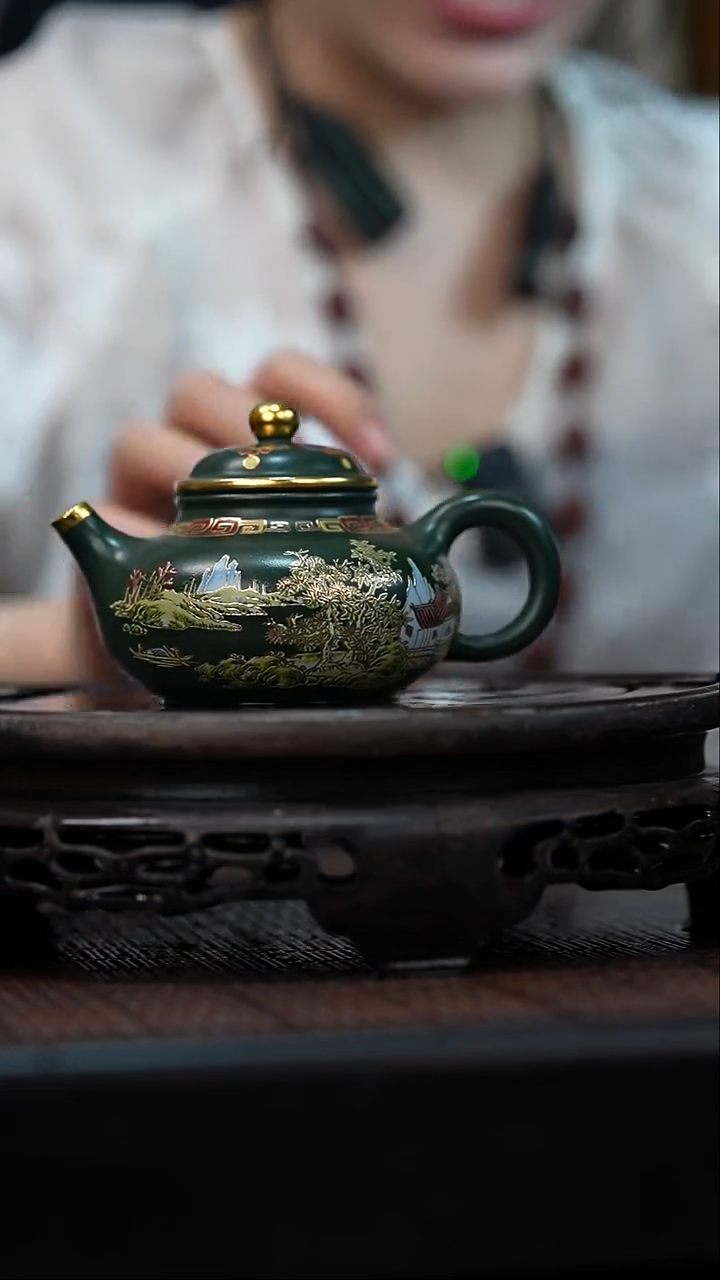 茶壶紫砂宜兴岁颐传砂原矿全手4