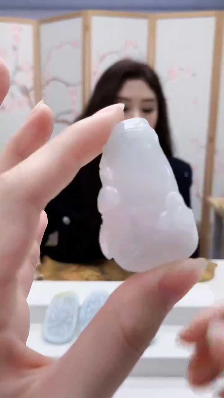 未镶嵌定制翡翠4829ry-毛货挂件28