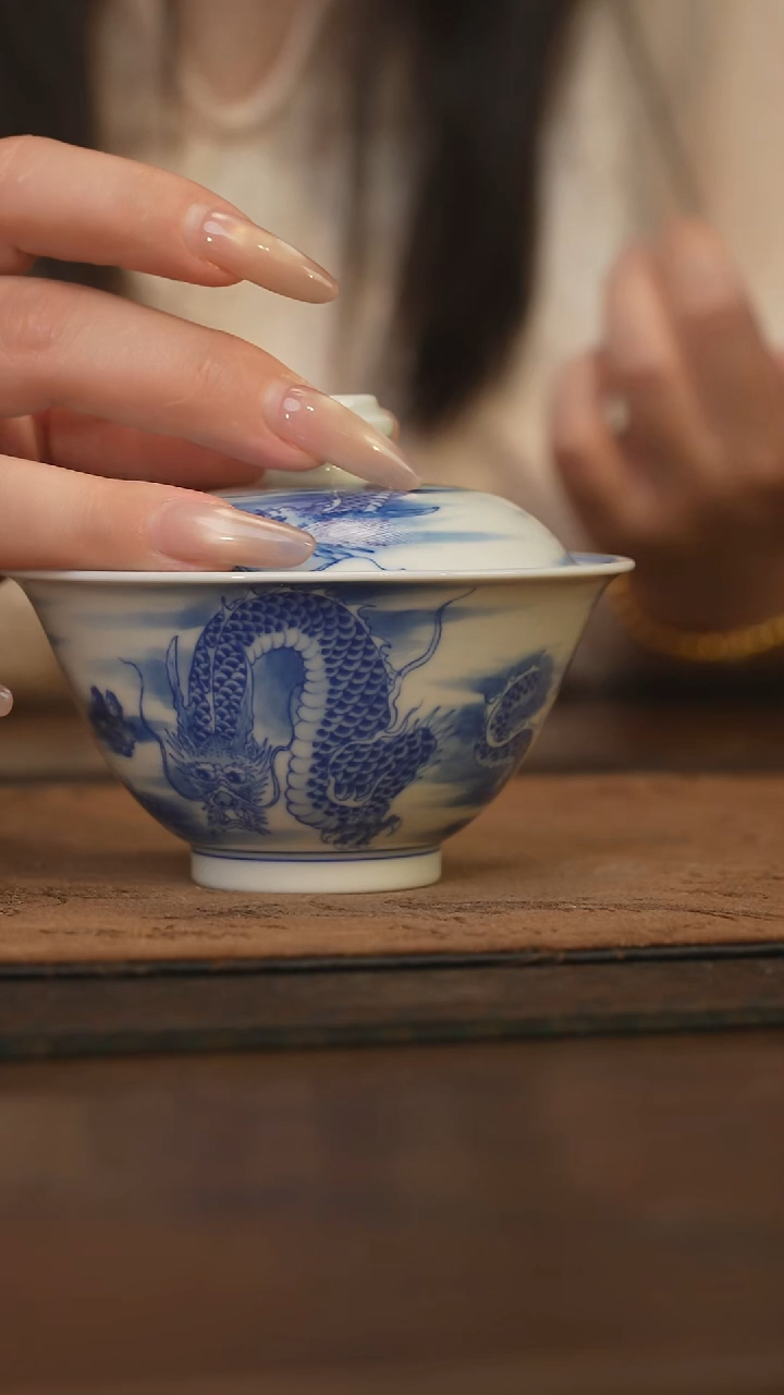 瓷片柴窑青花破价福利  微瑕