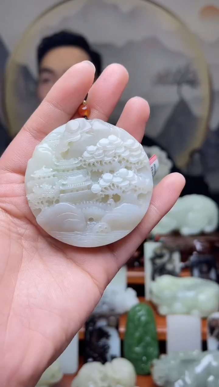 【闪购商品】和田玉吊坠未镶嵌47