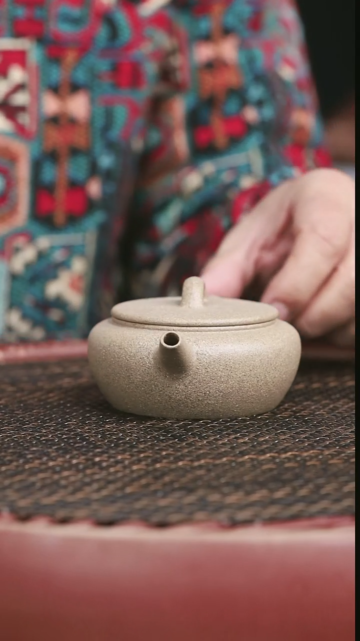 茶壶紫砂松花青段大彬诗意150CC