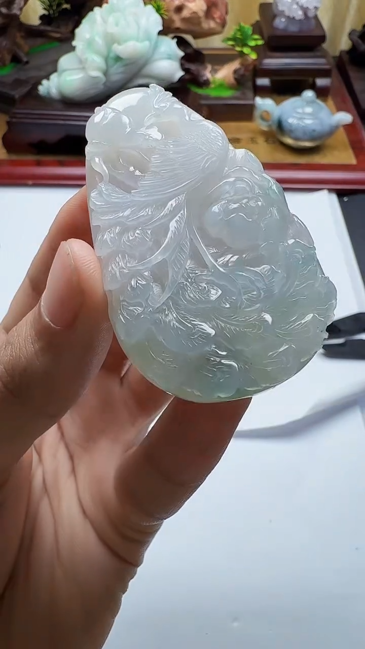 吊坠(不含链)未镶嵌翡翠1