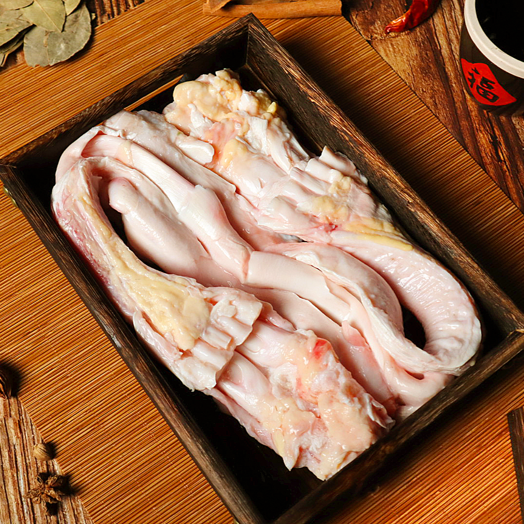 生牦牛蹄筋4斤 一级加工生鲜可能有牛毛介意慎拍