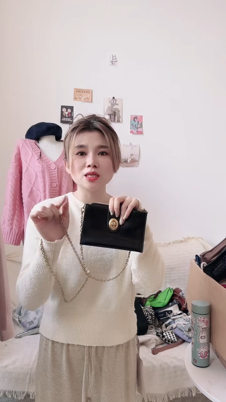 Tpu小款链条金属包