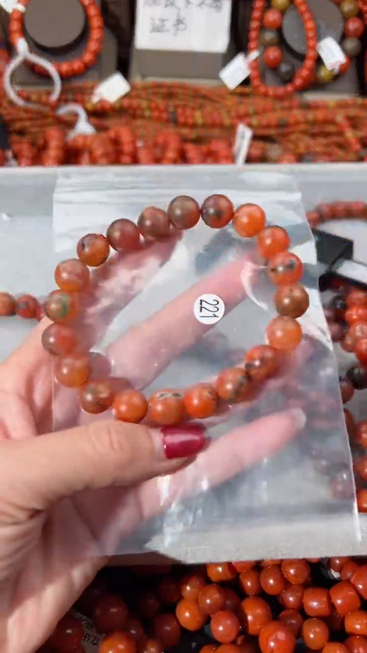 【闪购商品】南红玛瑙手串未镶嵌11+