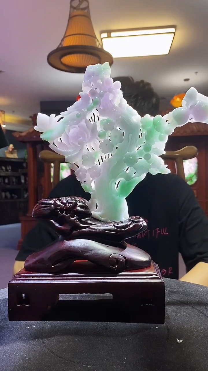 定制翡翠未镶嵌08/0602/Y/花