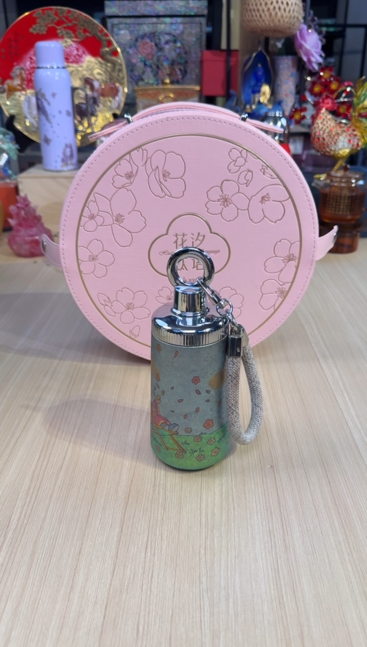 奥伯顿-限量款财神钛杯