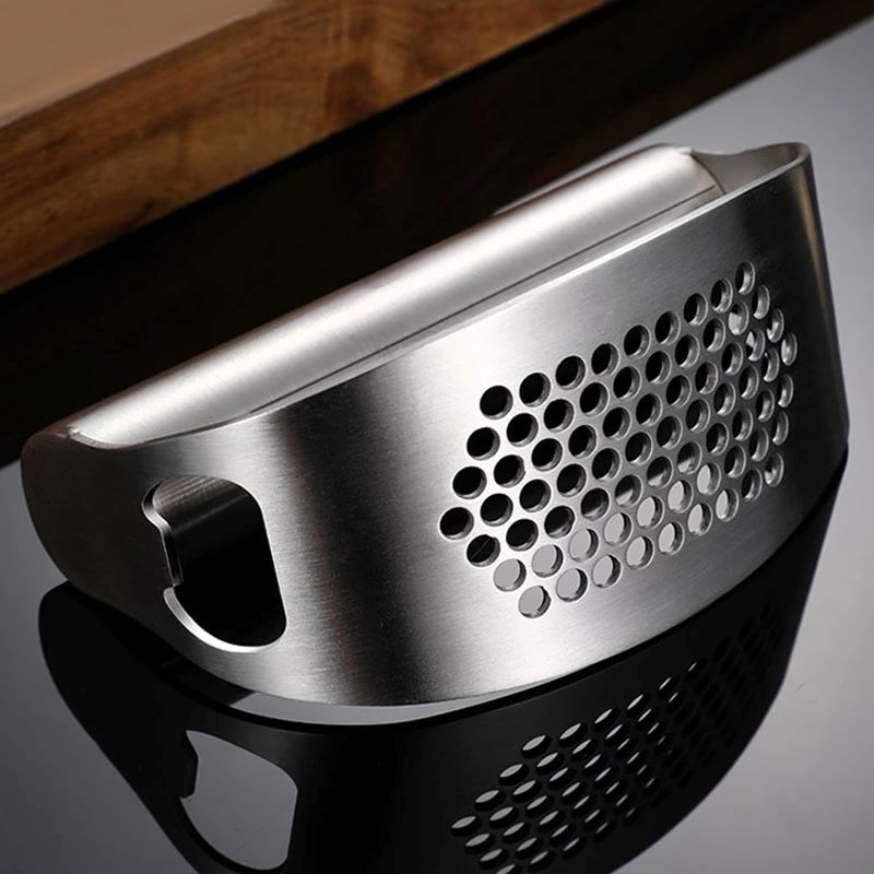 304不锈钢手动压蒜器 拍大蒜蒜蓉蒜泥神器捣蒜家用厨房工具多功能