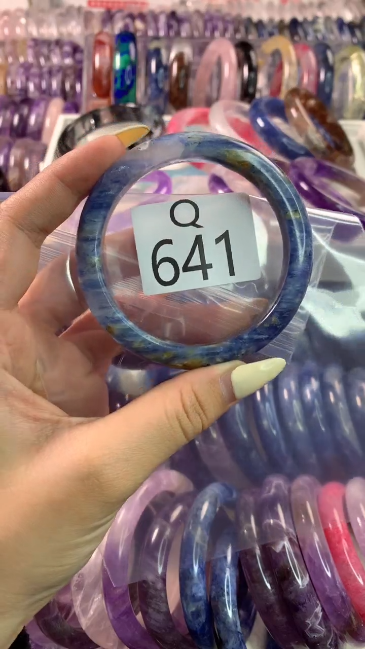 【闪购商品】蓝晶石手镯蓝晶石未镶嵌641-59