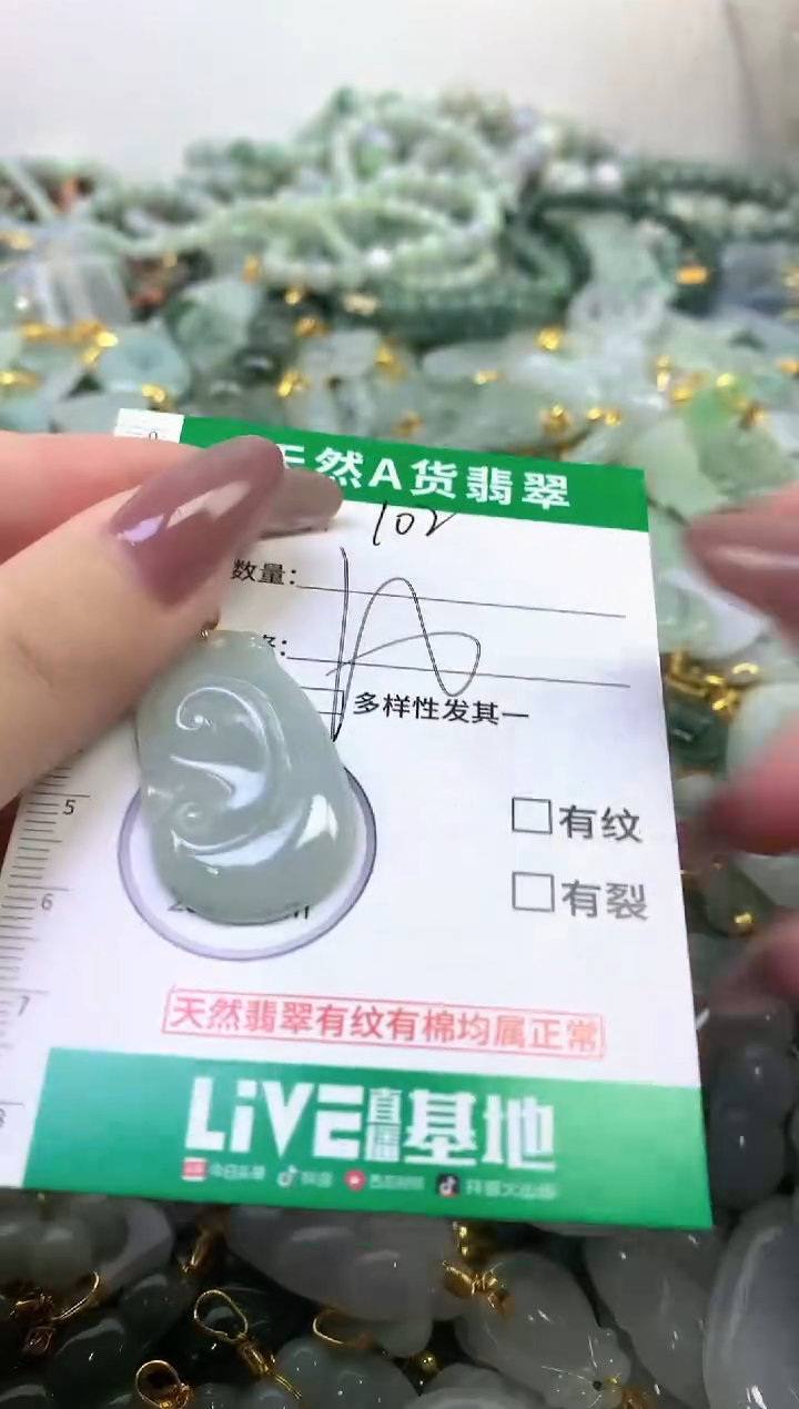 颈饰未镶嵌翡翠纯天然缅甸A货翡翠