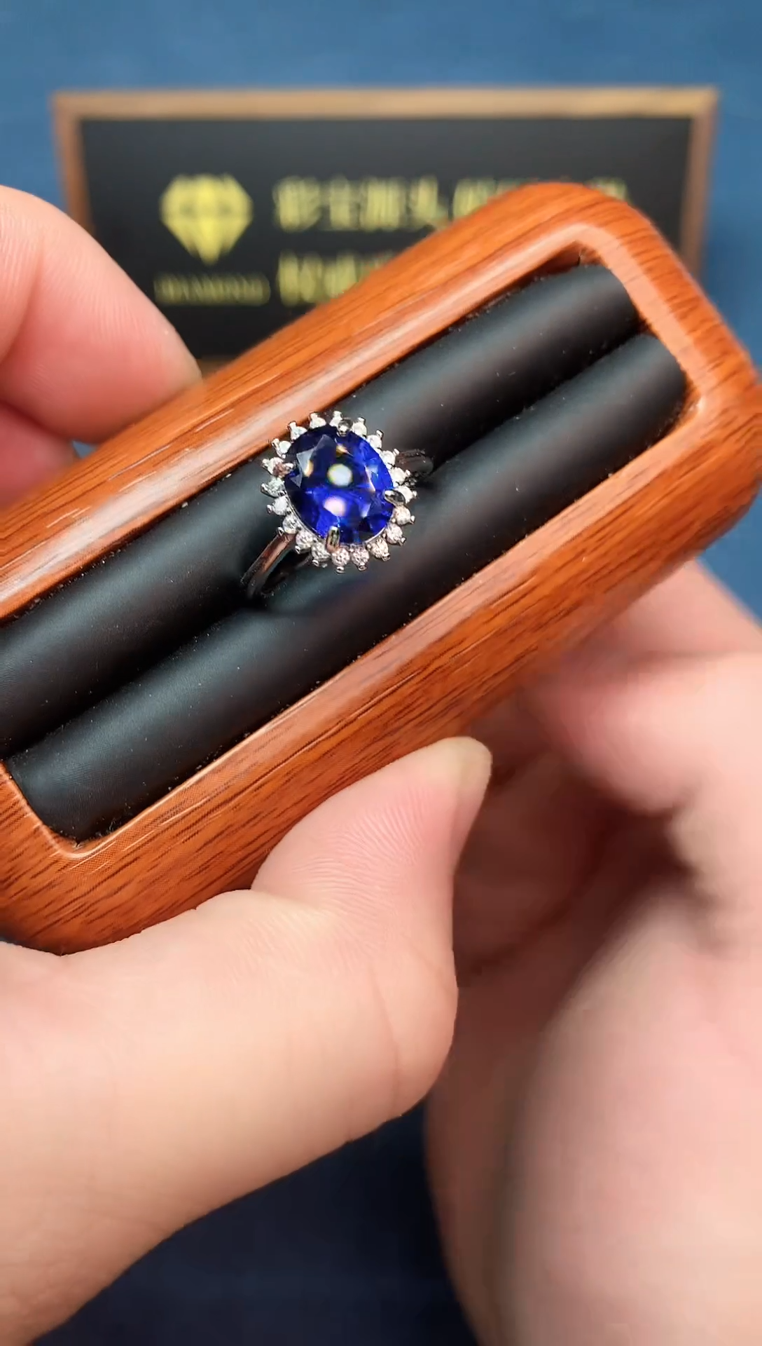 非金属无蓝色高订典藏轻奢戒指