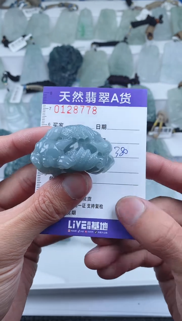 【闪购商品】翡翠颈饰未镶嵌        778