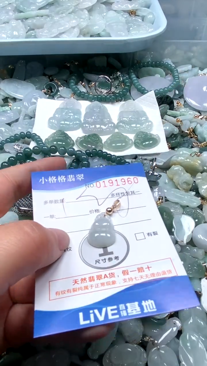 【闪购商品】翡翠颈饰未镶嵌闪购商品0191960