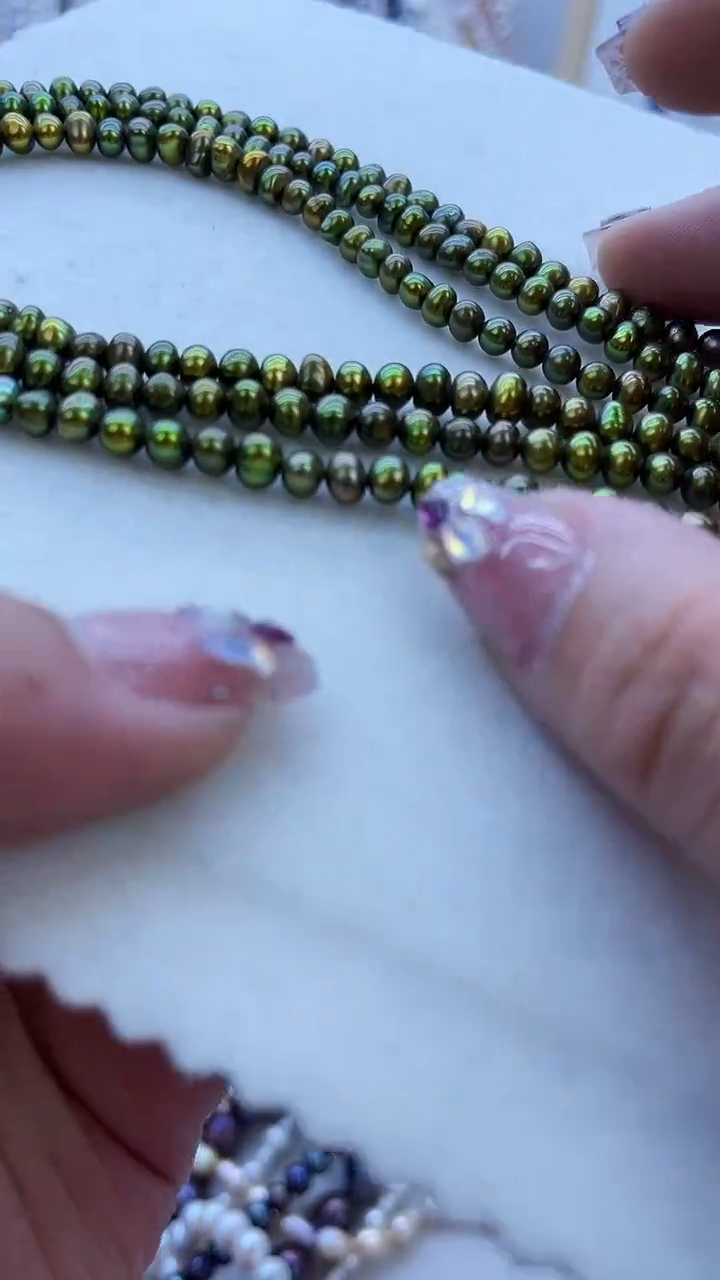 【闪购商品】淡水珍珠项链未镶嵌596多样性发货 发其一