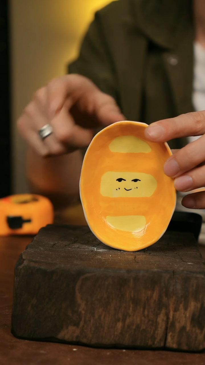 摆件亲工手绘陶瓷-