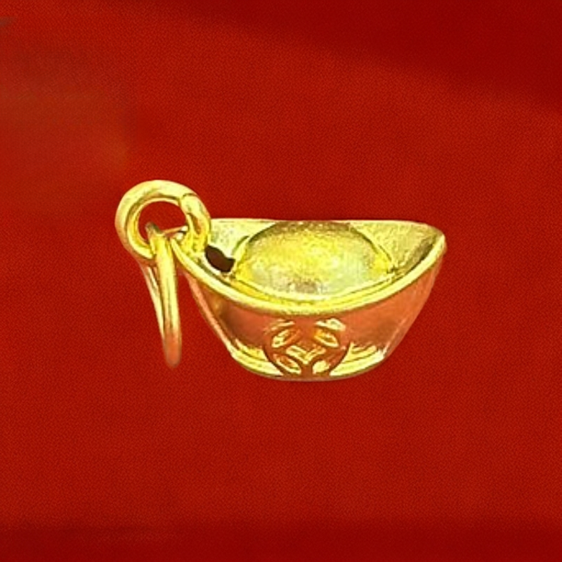 足金999金元宝（配件）-JFX1369