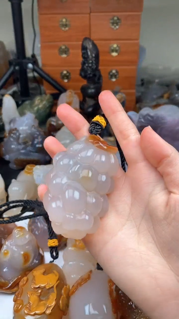 【闪购商品】玛瑙/玉髓颈饰未镶嵌AA