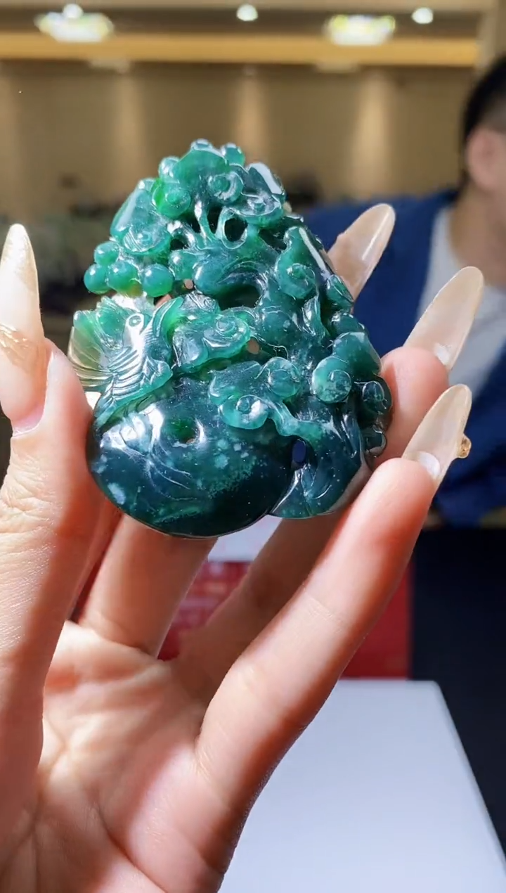 【闪购商品】翡翠颈饰未镶嵌M-@@LFZC0112051