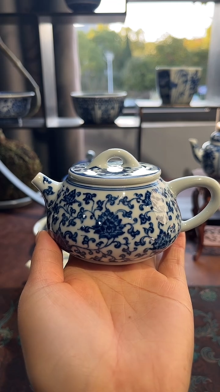 清*镹曰陶手工手绘柴窑制作