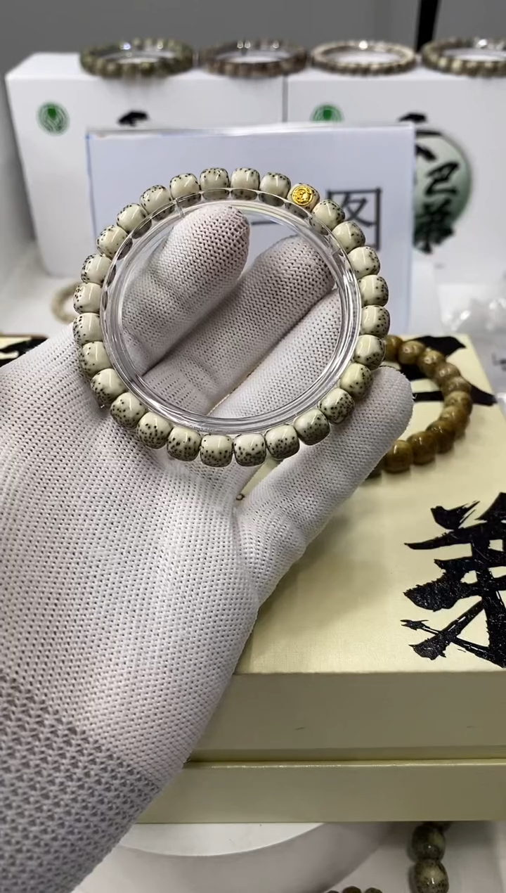 手串星月菩提一物一图-W84-118`