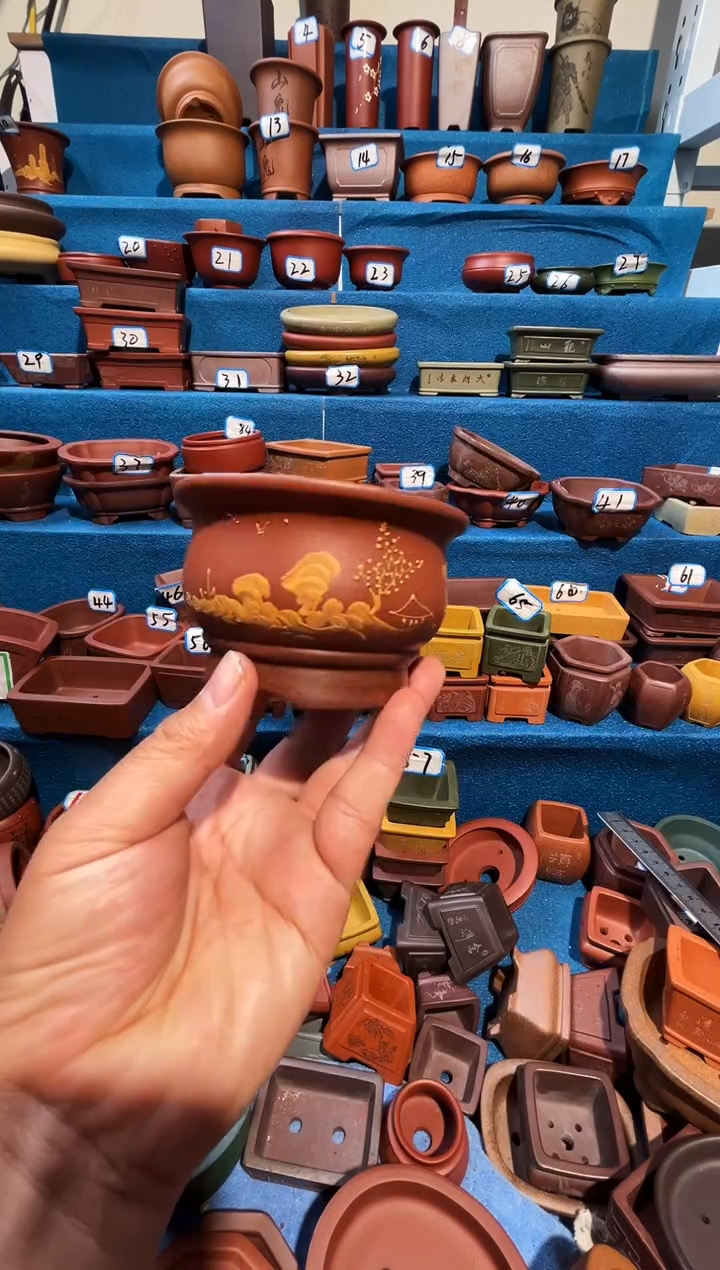 【闪购商品】紫砂紫砂花盆9*5.5