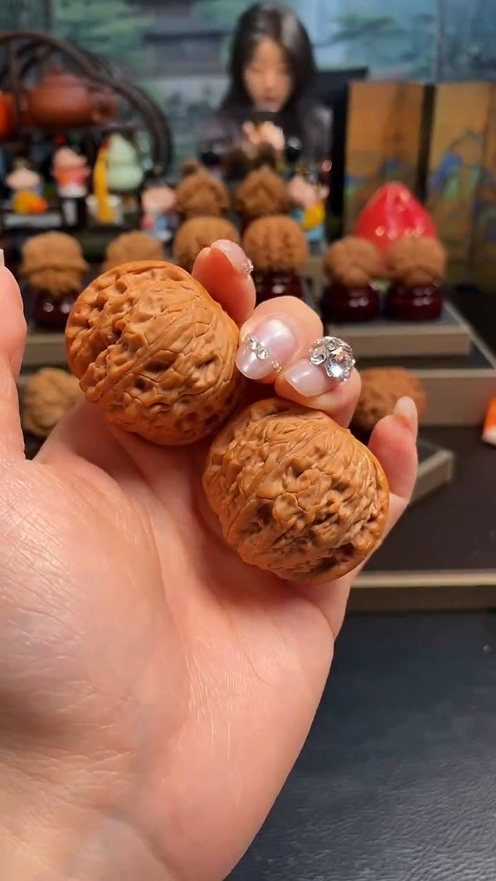 【闪购商品】文玩核桃吊坠K378磨盘40