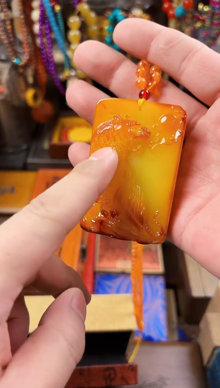 未镶嵌蜜蜡耳饰--------------------