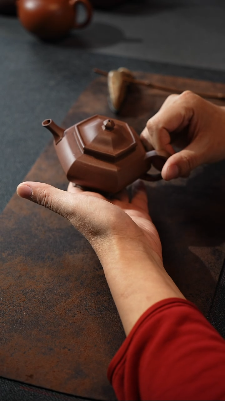 【闪购商品】紫砂茶壶沈亮 六方合欢