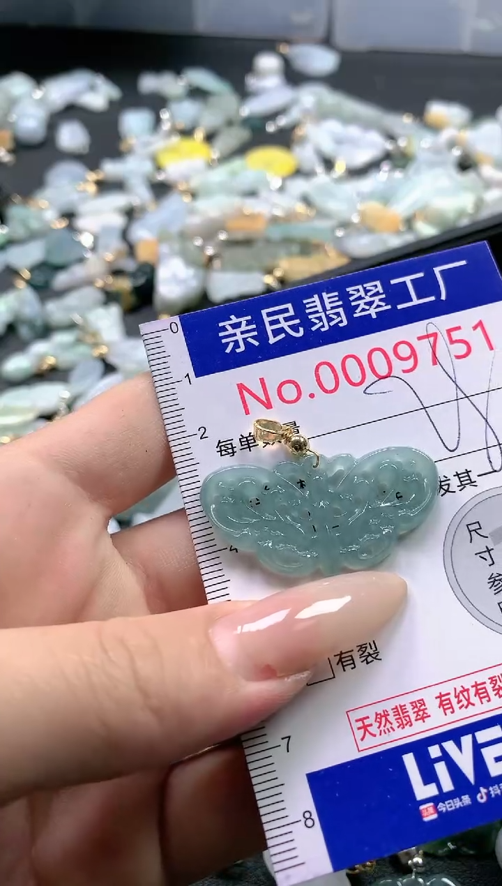 【闪购商品】翡翠吊坠(不含链)未镶嵌9751