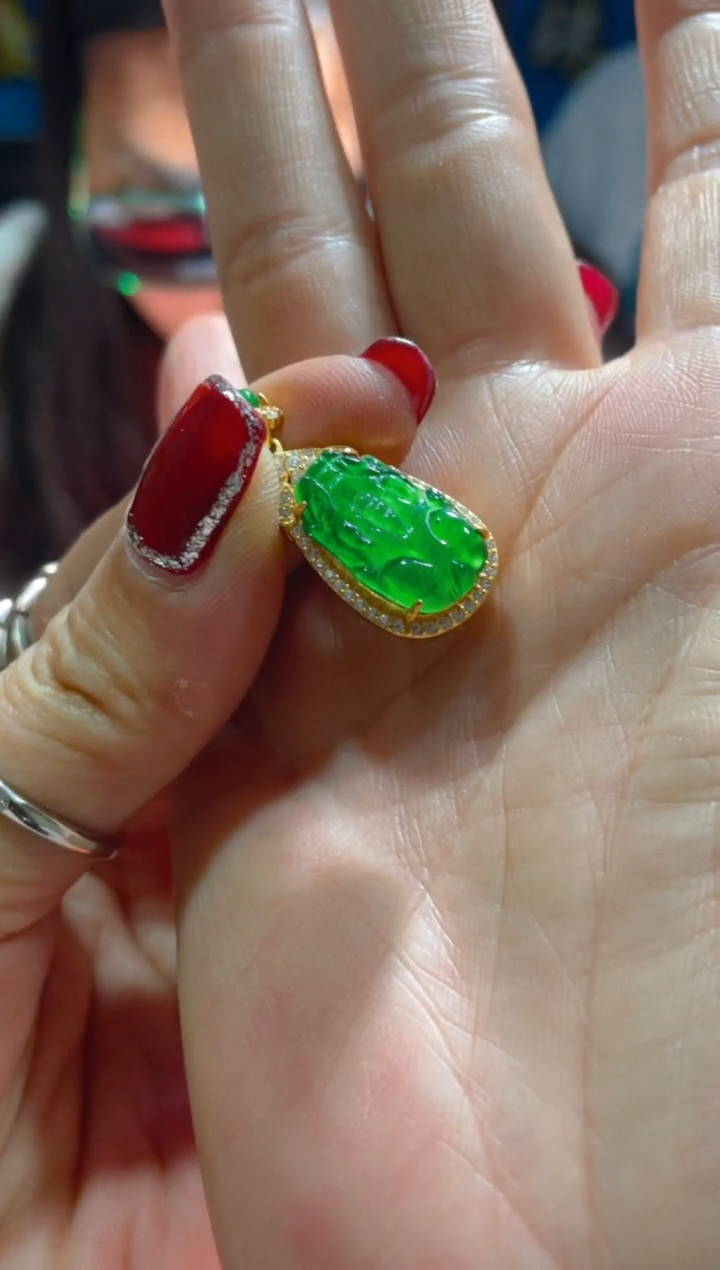 【闪购商品】定制翡翠未镶嵌天然A货翡翠 假一赔四