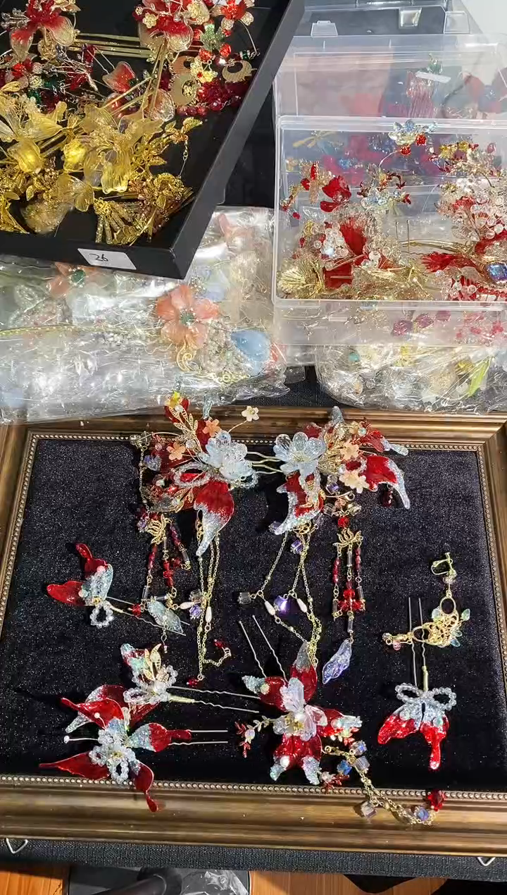 人造水晶新娘饰品