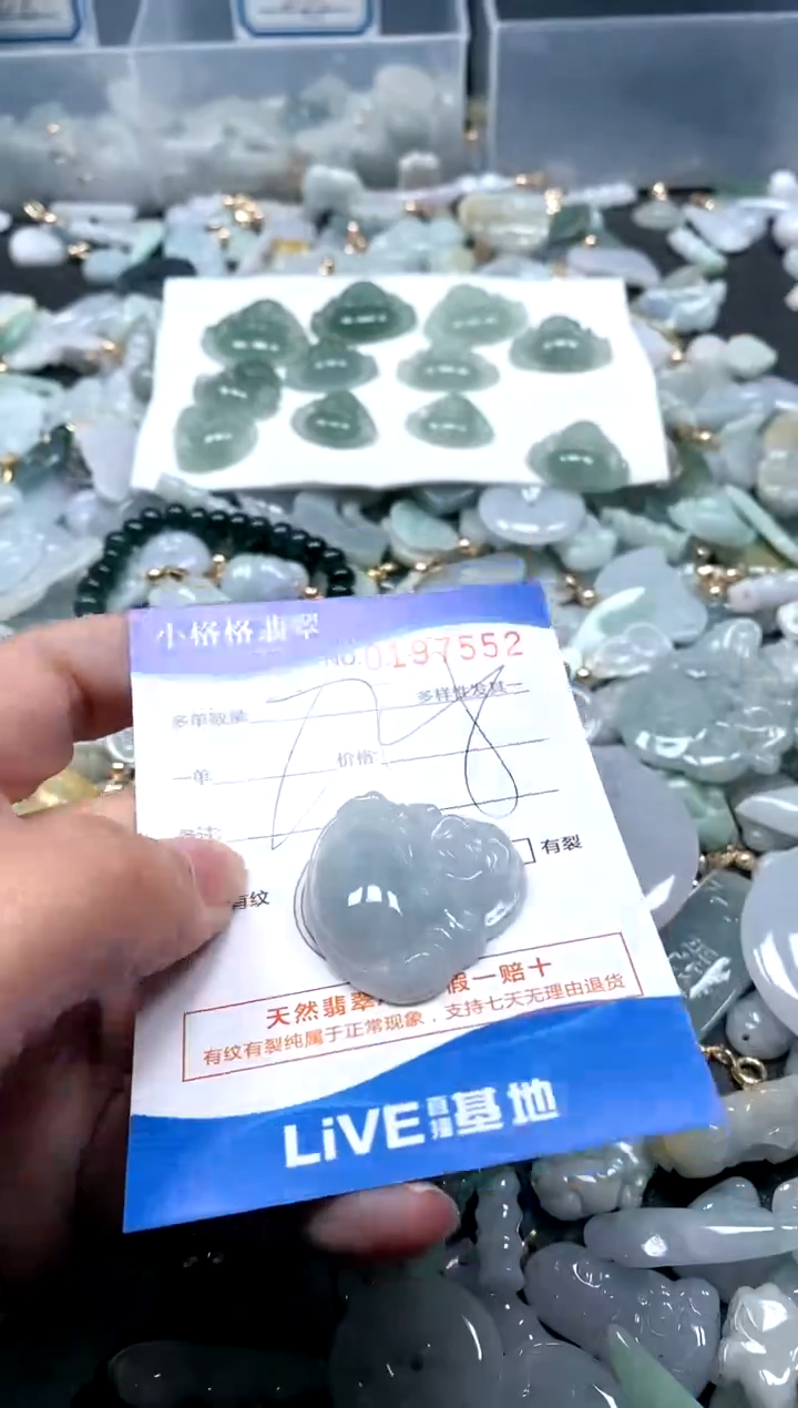 【闪购商品】翡翠颈饰未镶嵌闪购商品0197552